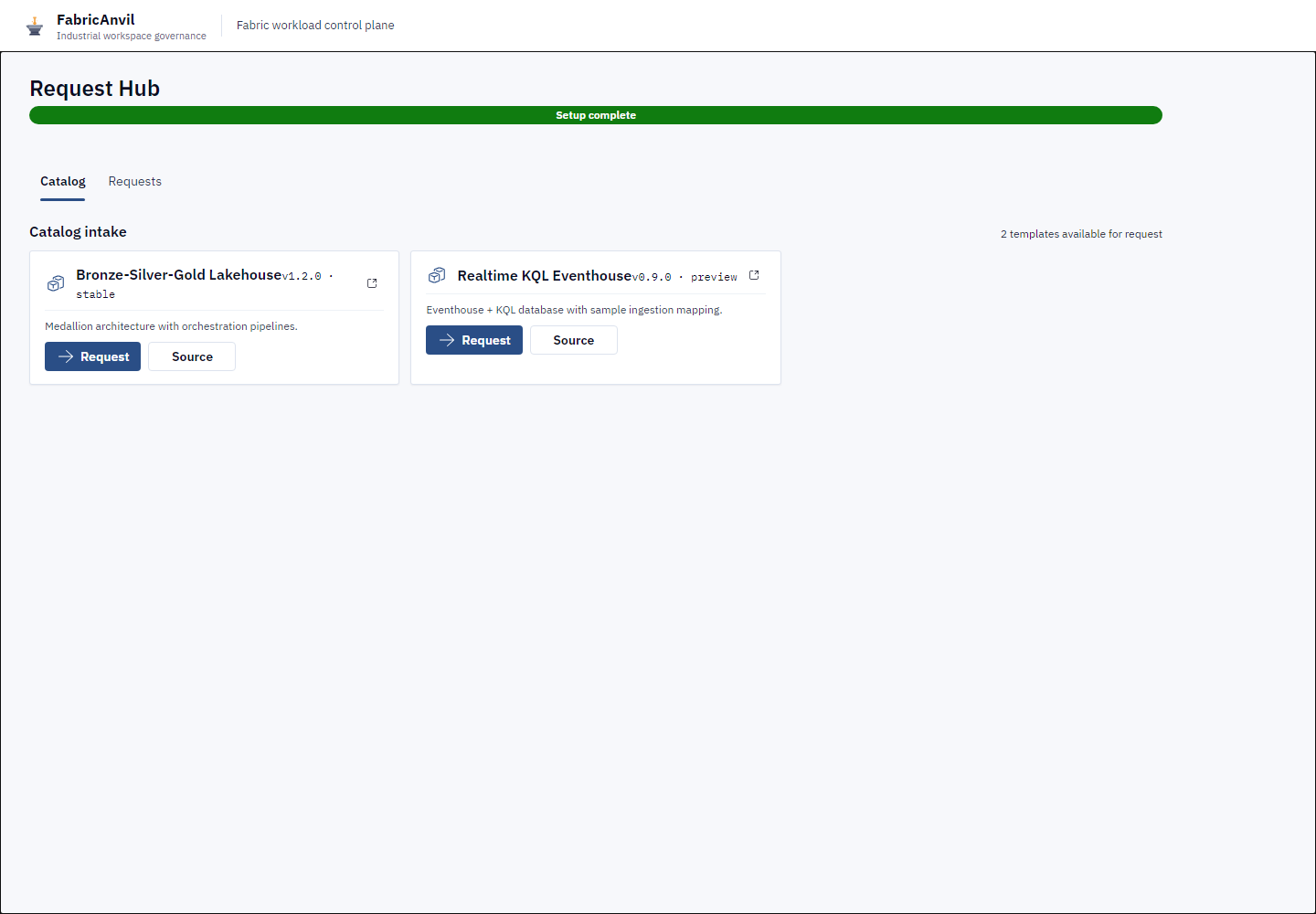 FabricRecon probe runner configuring a targeted reconciliation probe